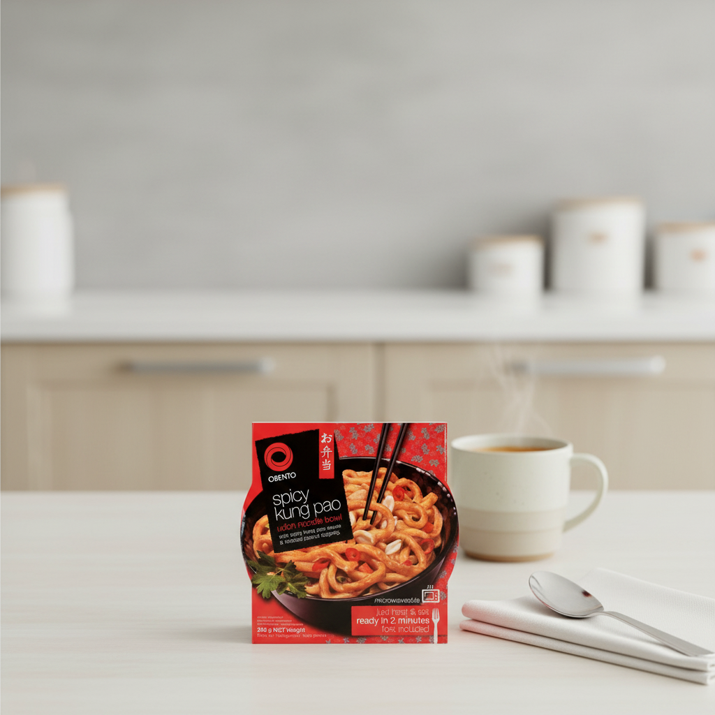 Obento Bol de Nouilles Udon Kung Pao - 240 g