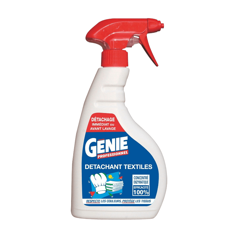 GENIE Détachant textile professionnel pour tissus, moquettes et tissus d'ameublement 500 ml