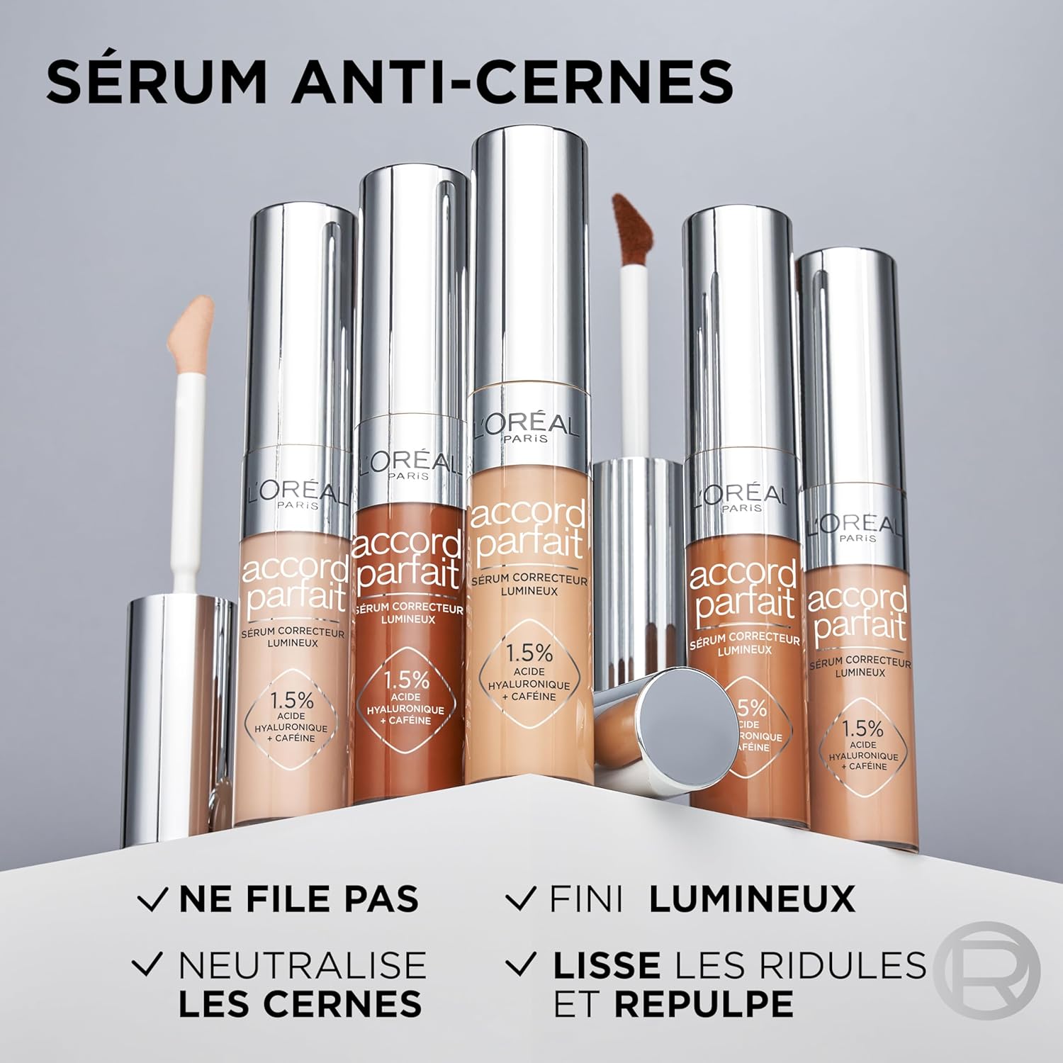L'OREAL PARIS Sérum Anti-Cernes Accord Parfait 7N Neutre 11ml