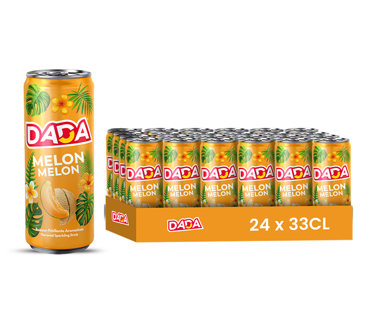 DADA boisson gazeuse melon 24x33CL