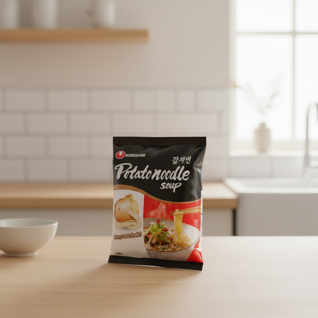 Nongshim Soupe instantanée de nouilles de pomme de terre - 100g