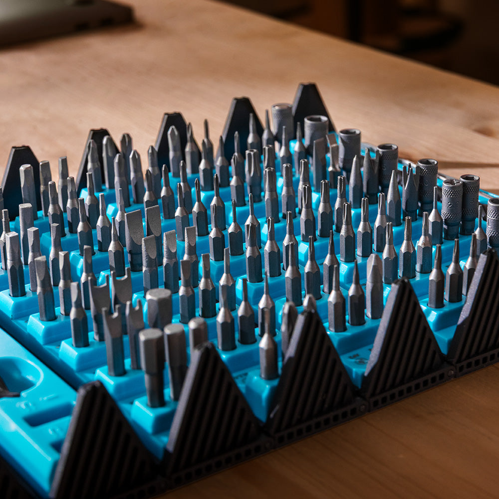 Cecotec PrecissionGyro 300 Infinity Jeu de tournevis de précision de 128 pièces - Kit d'outils de précision manuel avec embouts magnétiques