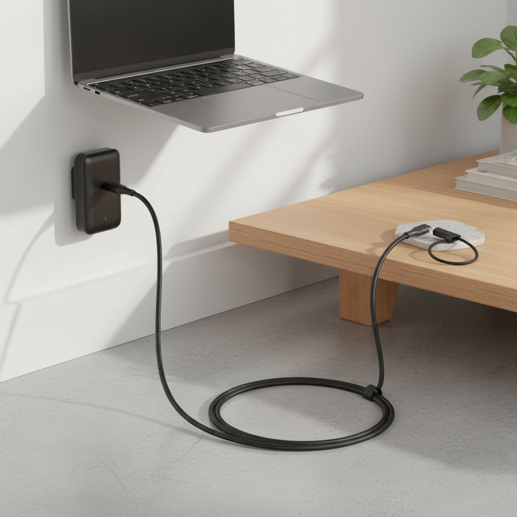 Belkin Câble tressé 2-En-1 USB-C & Lightning PCR 1,5 m - Noir