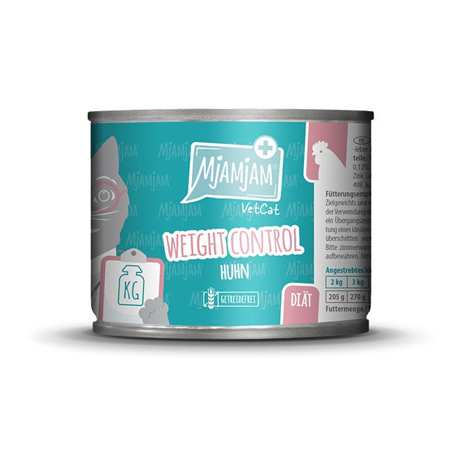 MjAMJAM Nourriture humide pour chat au poulet 200 g