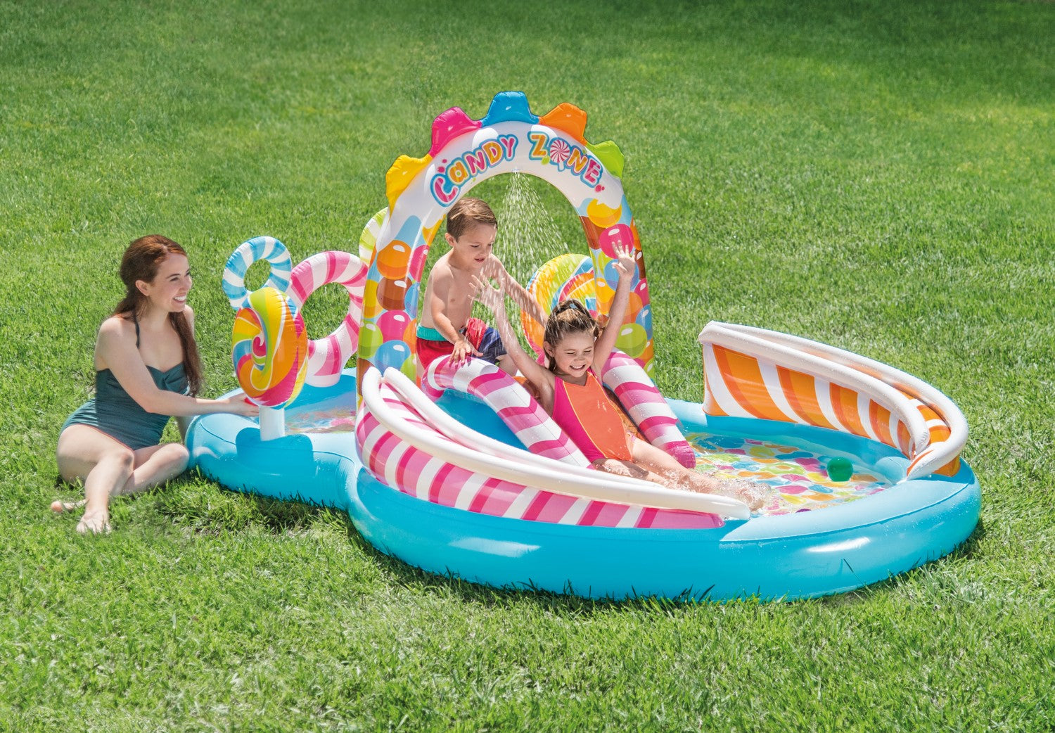 INTEX Aire de jeux Royaume des bonbons