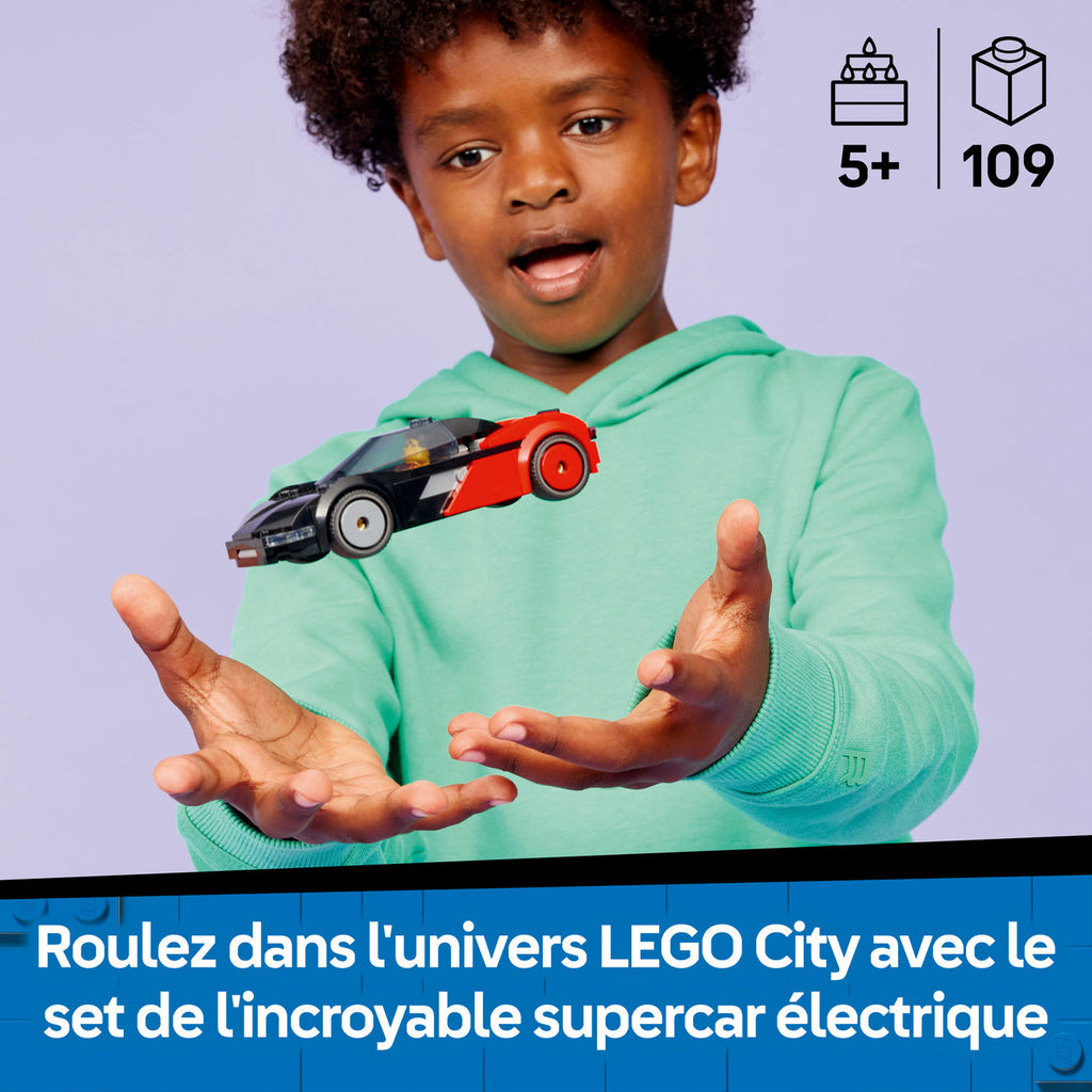 LEGO City 60486 La supercar électrique