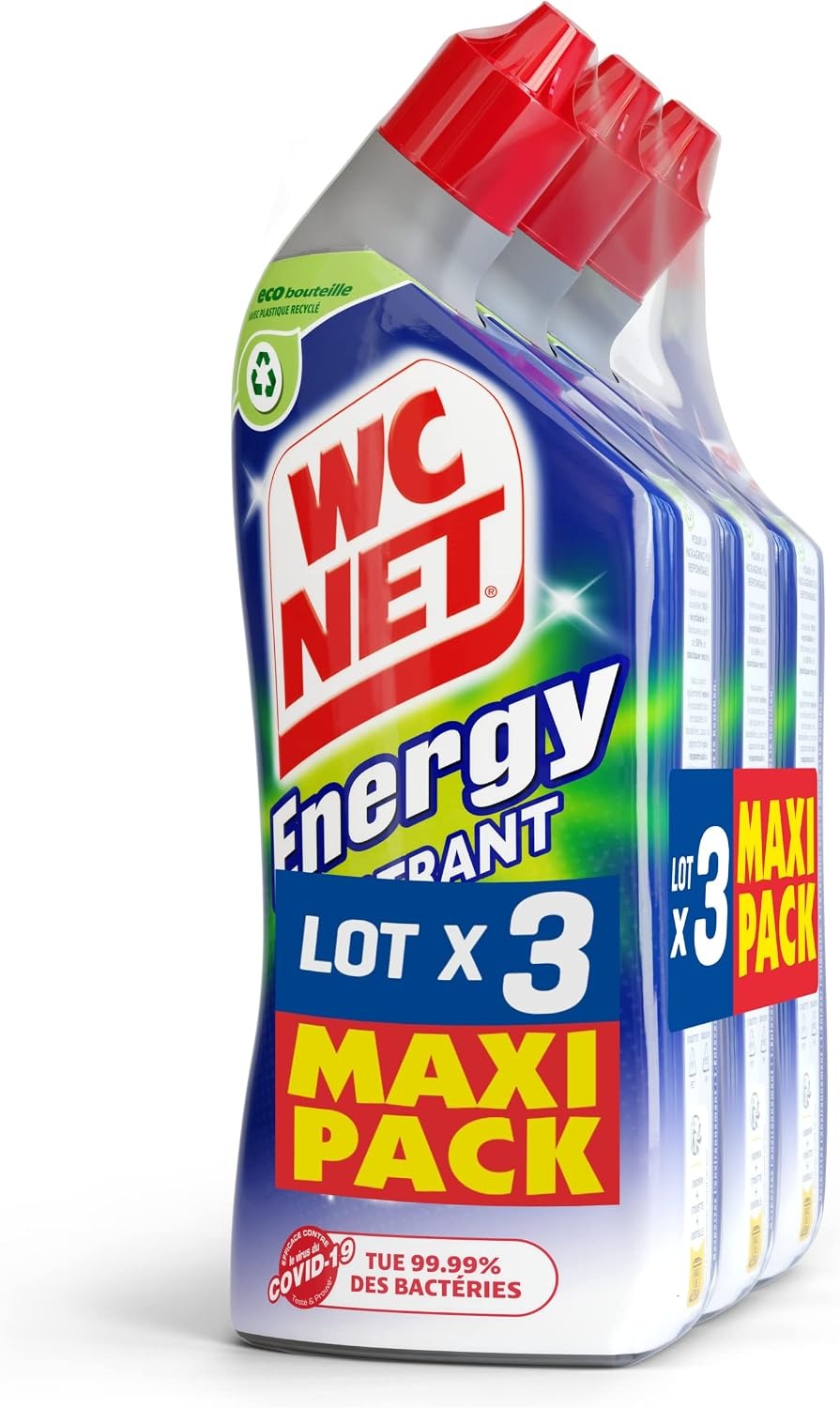 WC Net Gel WC Détartrant Anti-calcaire Énergie 750 ml