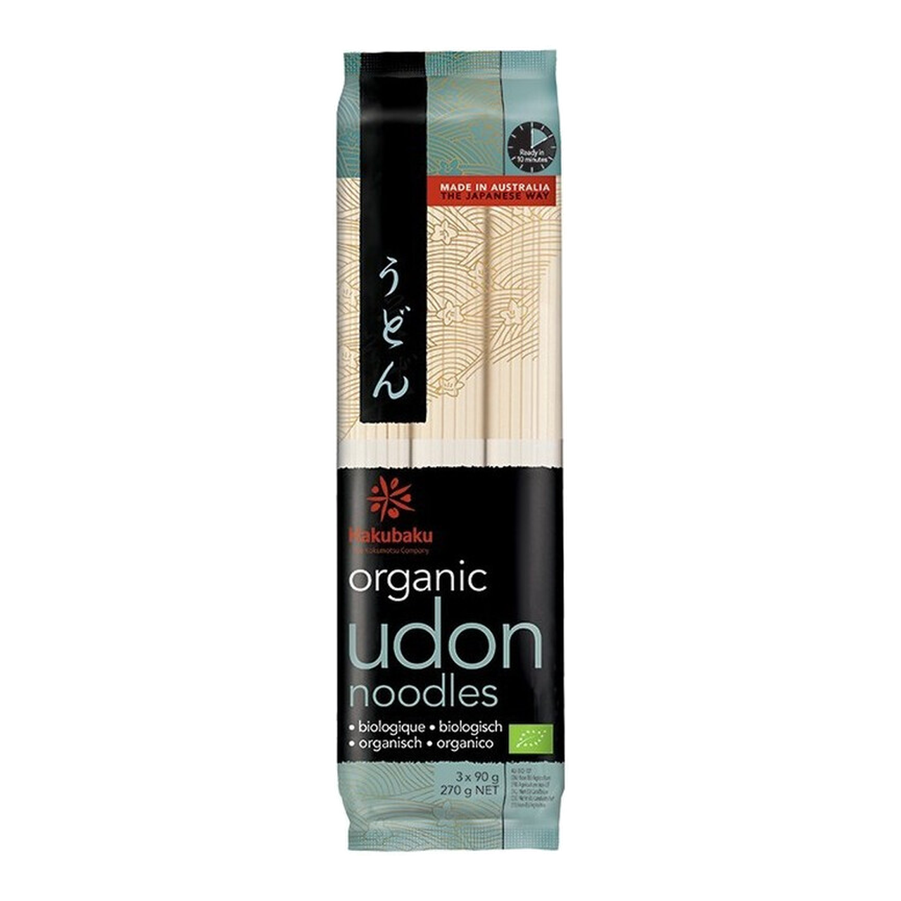 HAKUBAKU Nouilles udon bio - 270 g