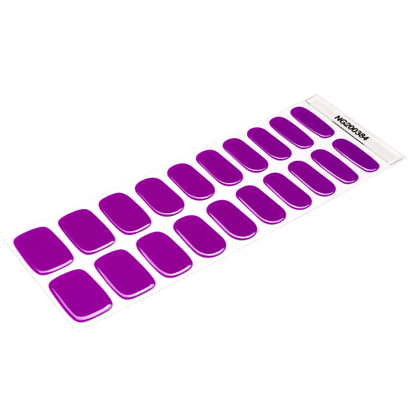 MeoMagic Stickers pour ongles en gel / ongles à presser - 20 patchs (Style 14-162)