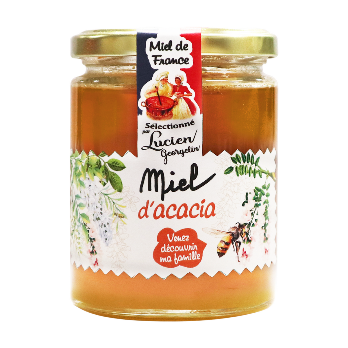 LUCIEN GEORGELIN Miel d'acacia - 375 g