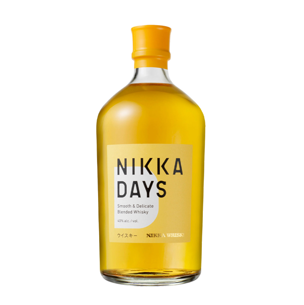 NIKKA - Days avec Etui, Blended Whisky Japonais - Notes Fruitées & de Malt - Origine : Japon - 40 % Alcool - 70 cl