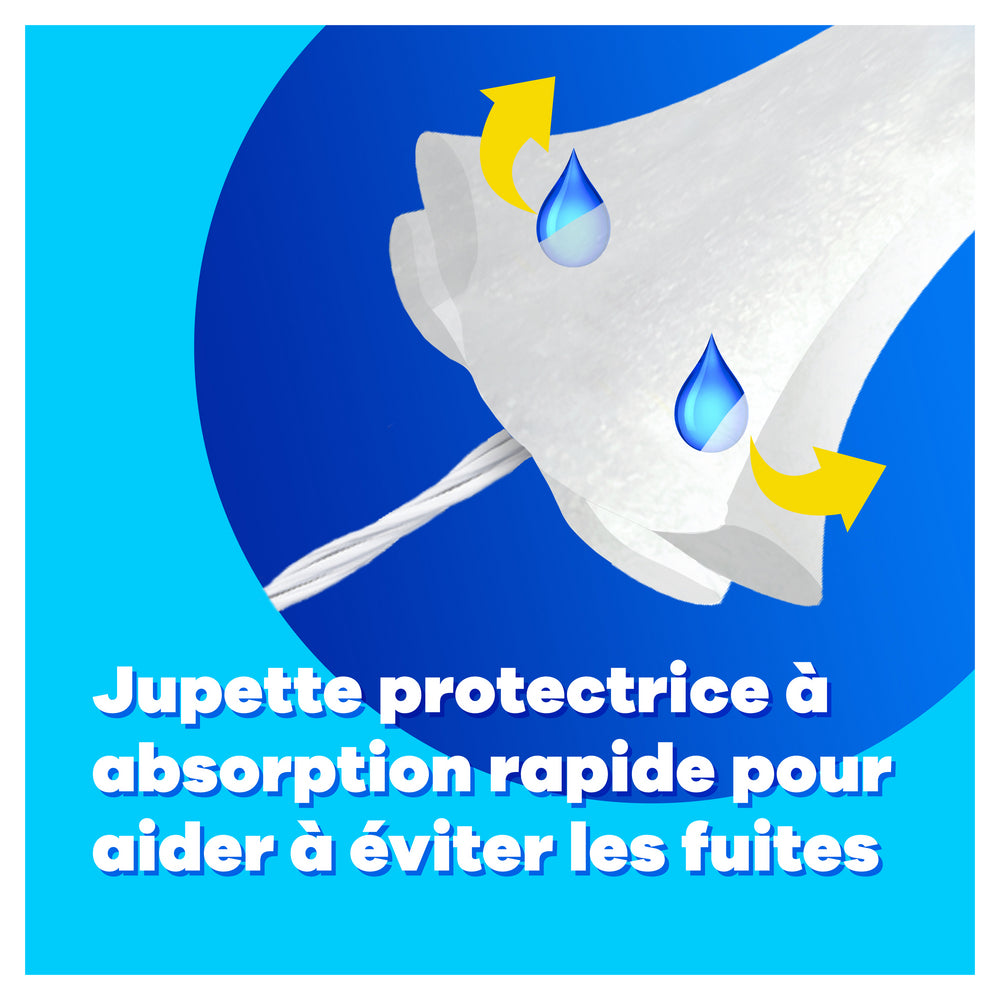 Tampax Compak Super Plus Tampons avec Applicateur x24, Protection contre les Fuites Et Confort