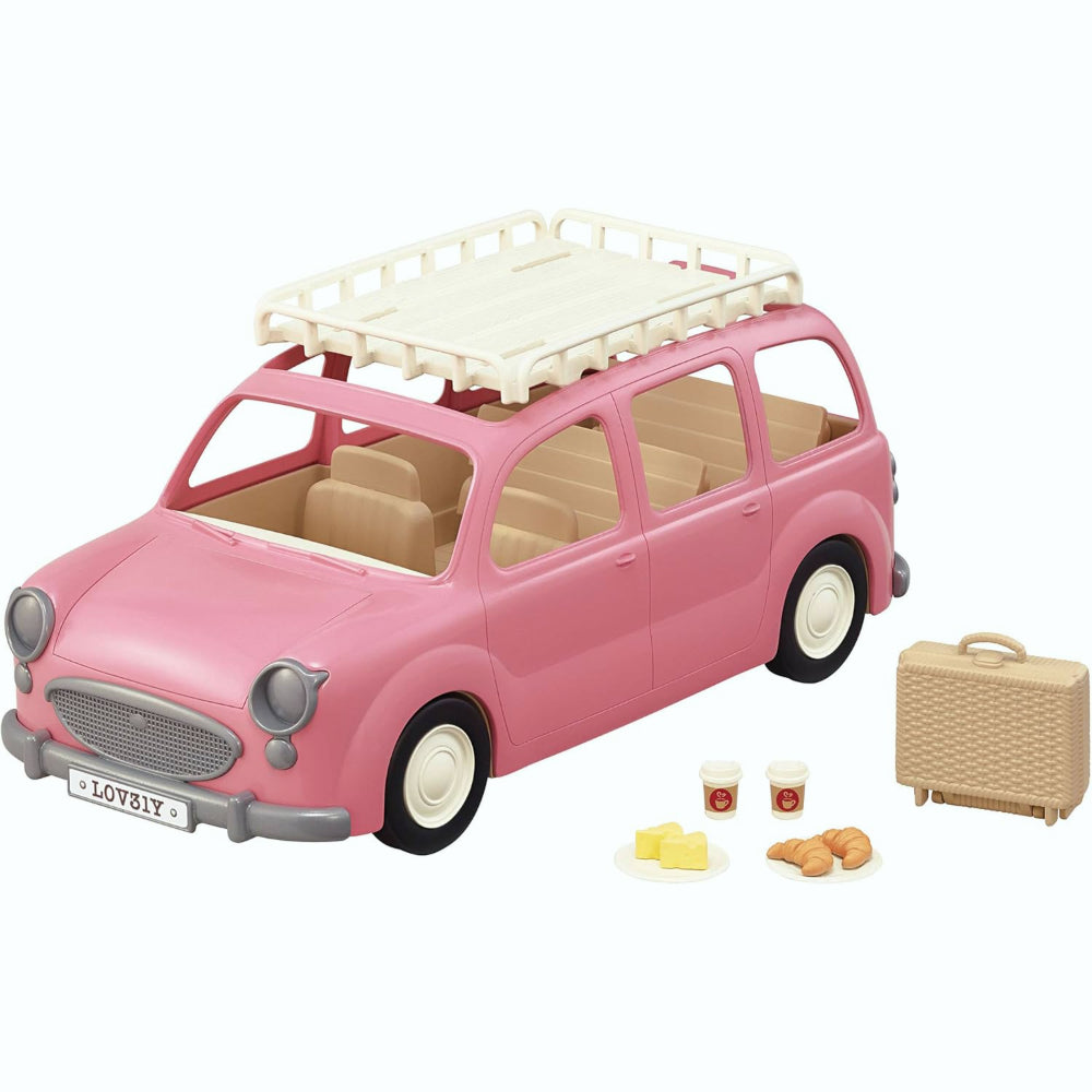 Sylvanian Families Pack de Jeu de Camping-Car de Pique-Nique en Famille