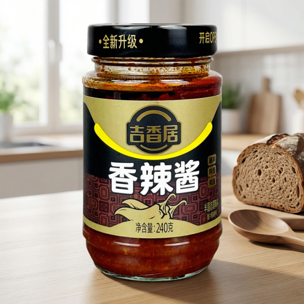 Ji Xiang Ju Sauce piquante aux piments - 240 g