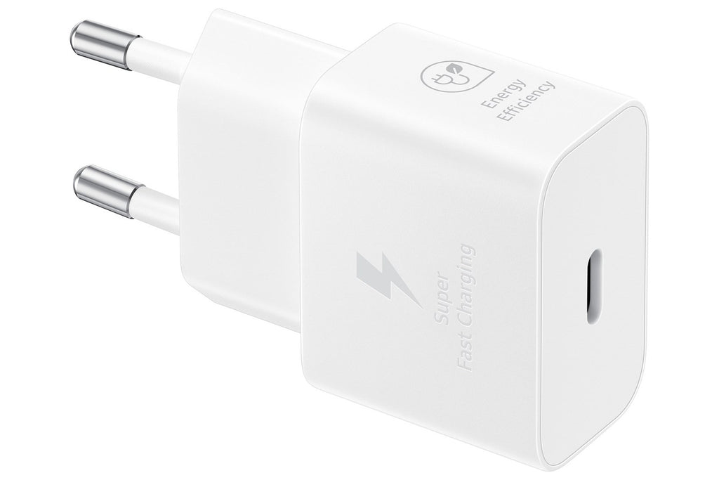 Samsung EP-T2510 Adaptateur secteur pour smartphone Blanc, Charge rapide USB, Intérieur