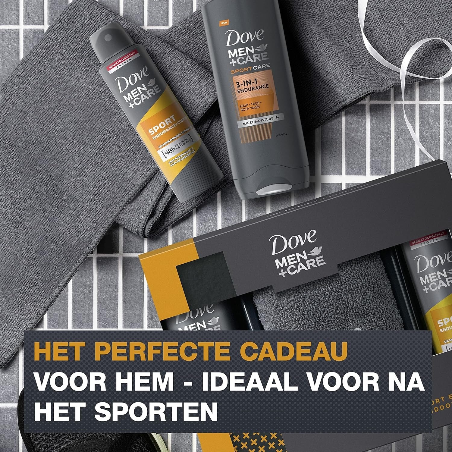 Dove Men+Care - Gel douche Sport Endurance 3-en-1 - 250 ml