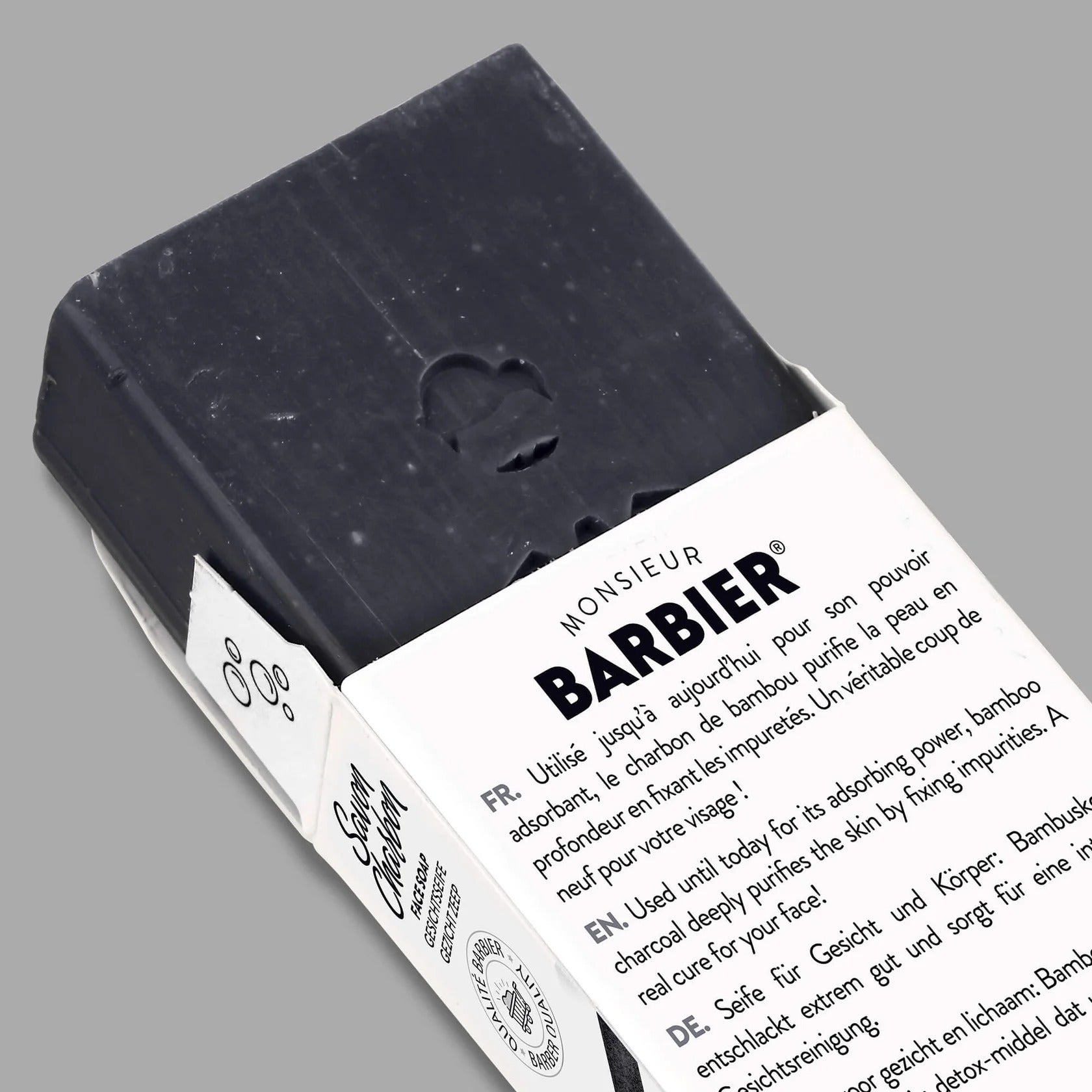 MONSIEUR BARBIER - Savon Surgras Visage Et Corps Coal Of Beauty - 100g