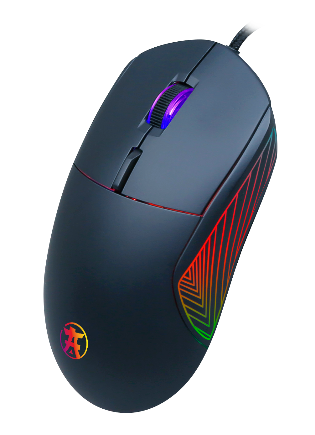 Akuma souris gaming otaku m02 7200dpi rgb noir