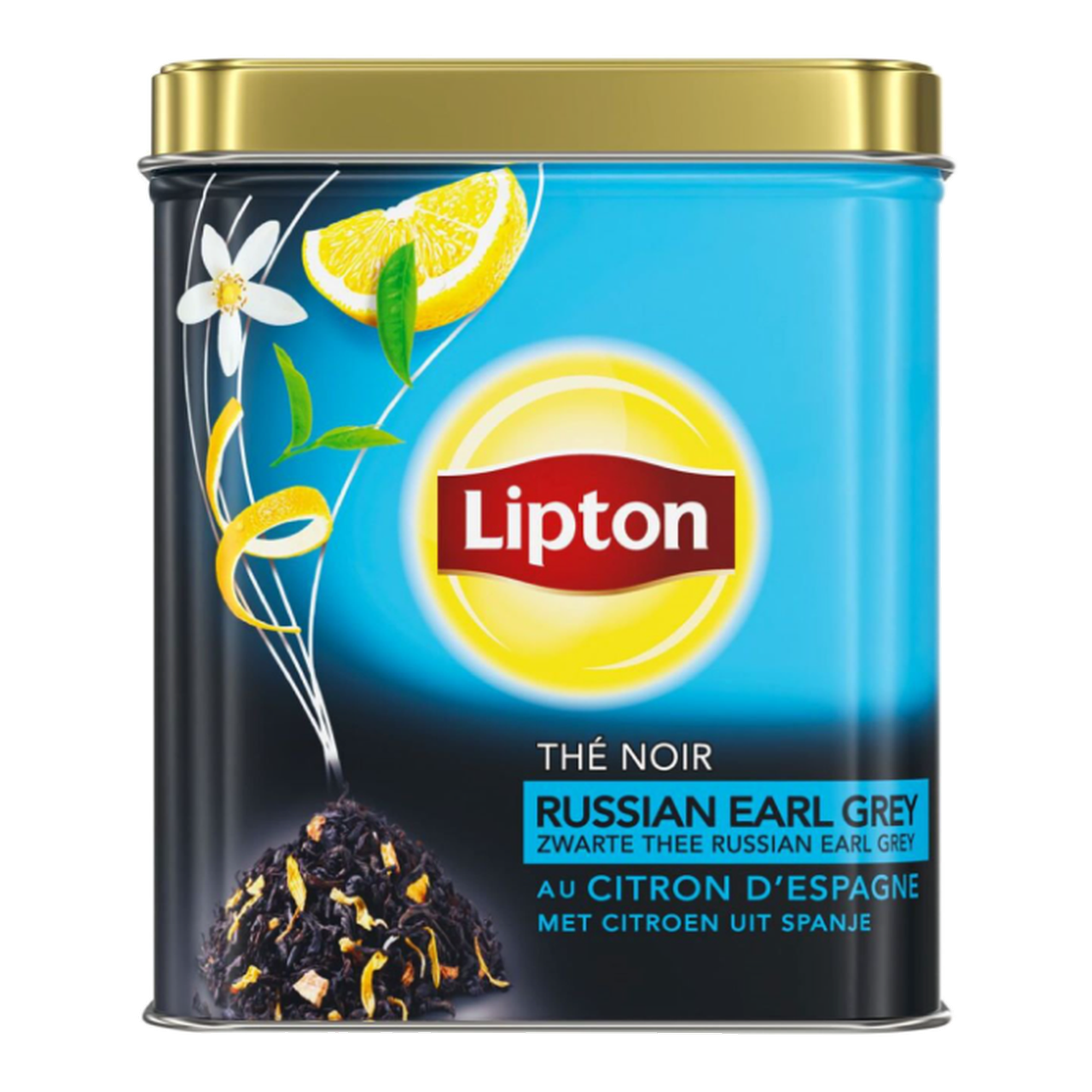 LIPTON Thé noir en vrac Russian Earl Grey 150g
