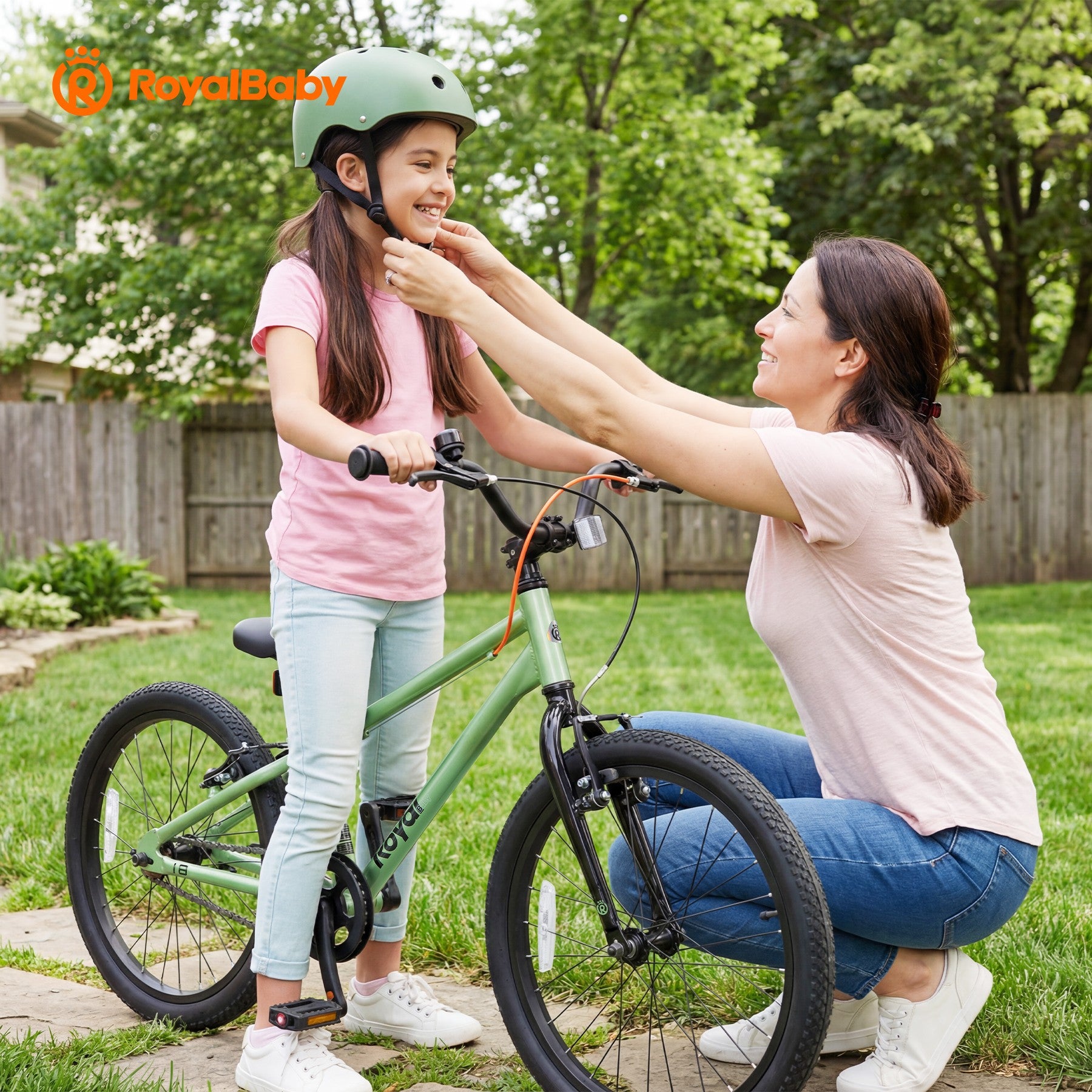 RoyalBaby+ Vélo pour enfants+ Aluminium Freestyle PRO+ 18 pouces Vert, Poids net 6,9 kg