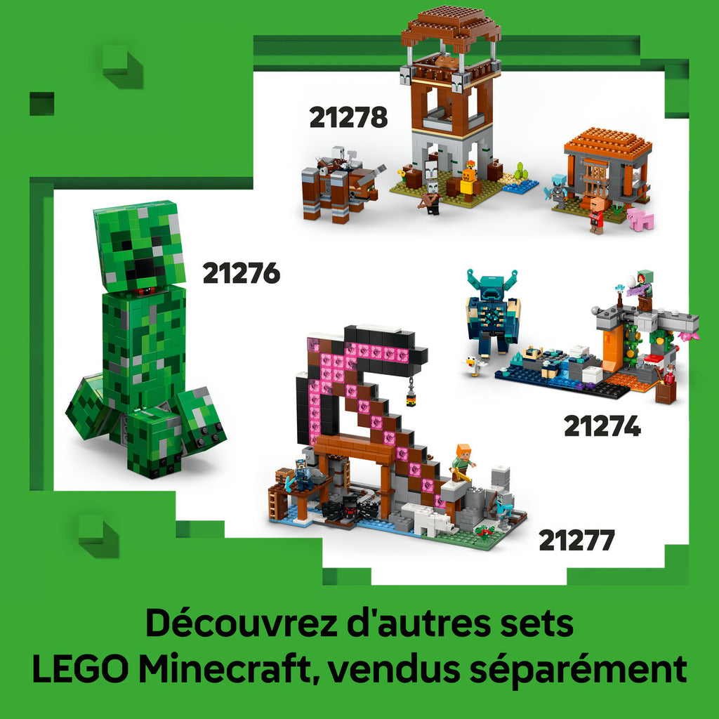 LEGO Minecraft : La Tour et la Forteresse Enderman 21279 (867 Pièces)