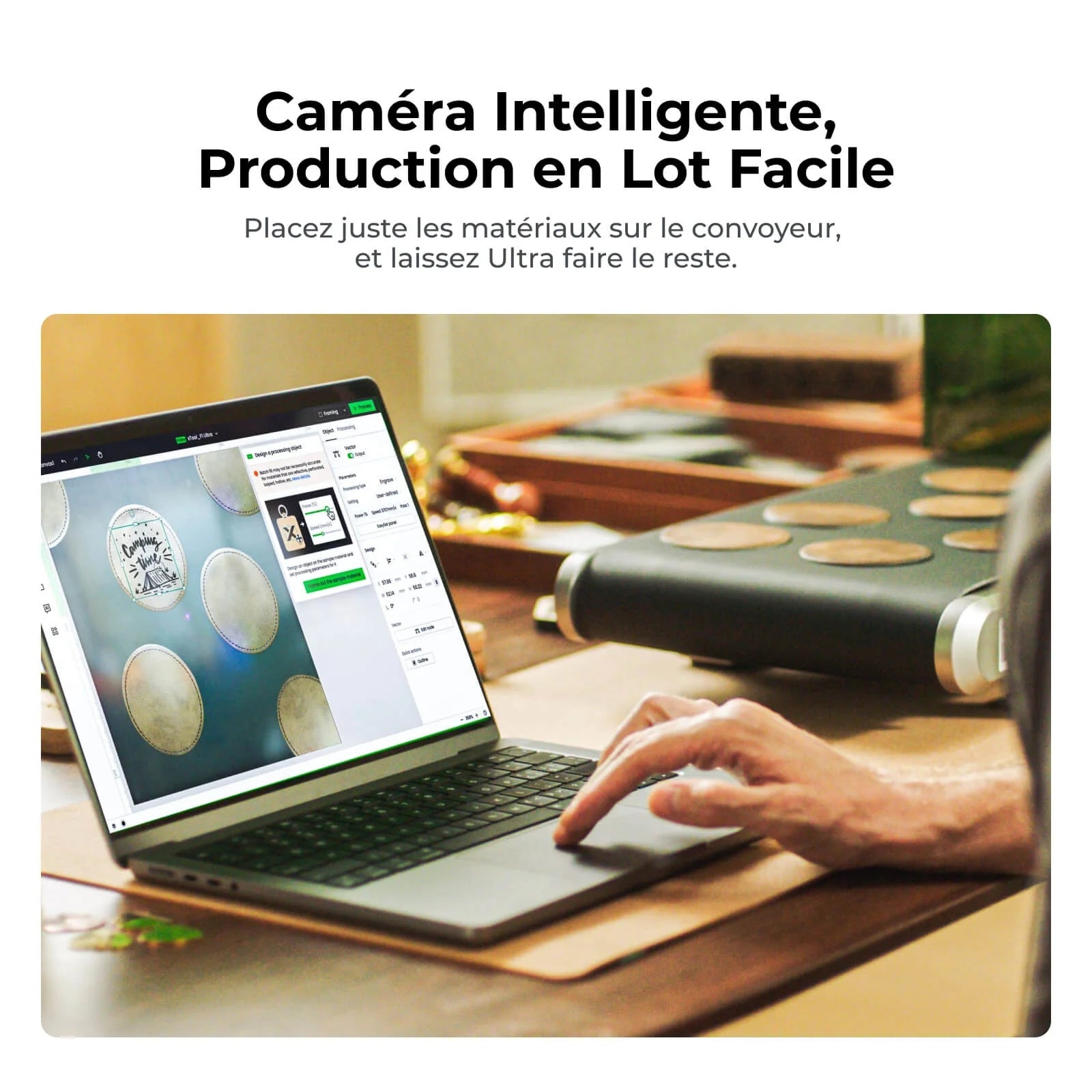 Convoyeur Automatique xTool Auto Streamline pour F1 Ultra