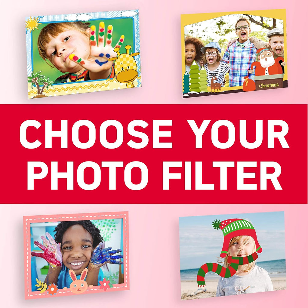 AgfaPhoto Appareil photo numérique étanche pour enfants Rose