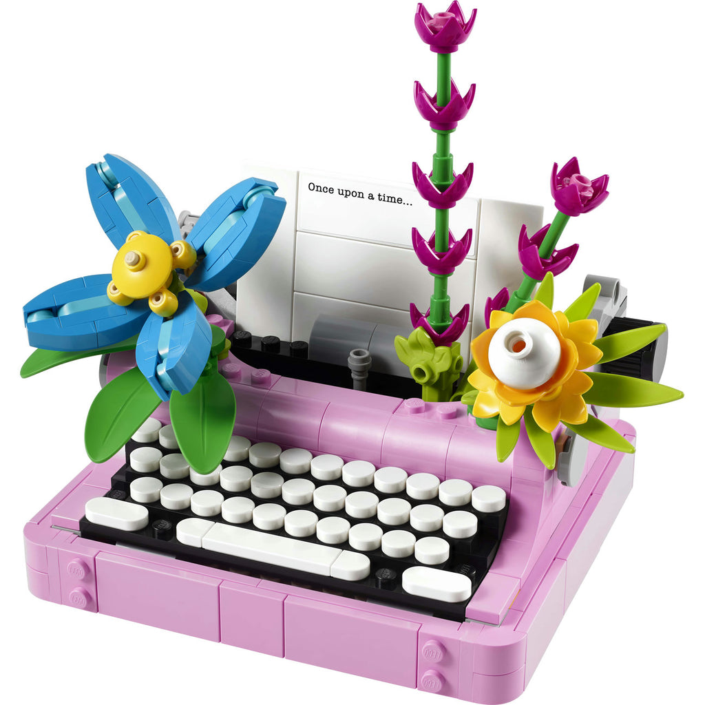LEGO Creator 31169 La machine à écrire avec des fleurs
