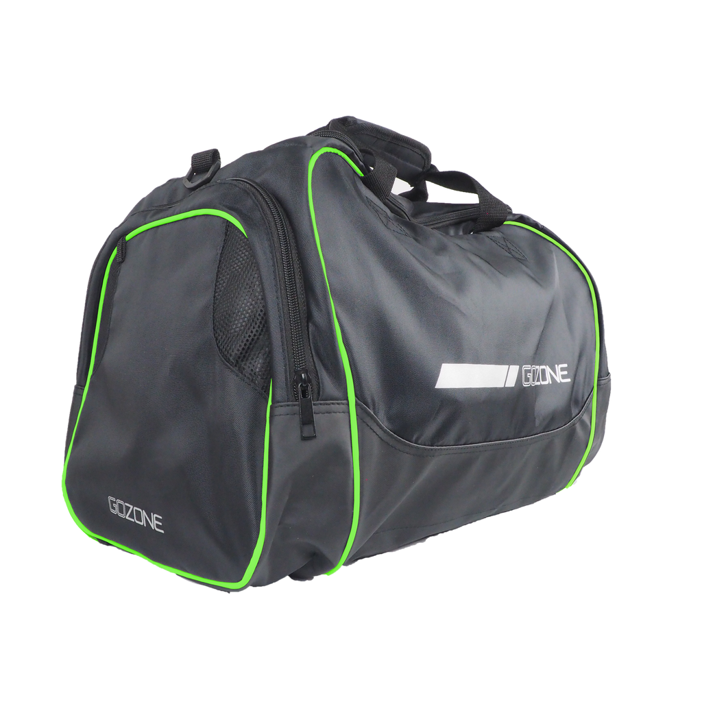 GoZone Sac de sport Pro, durable et léger, poches latérales à glissière, poche intérieure zippée, bretelle d’épaule rembourrée et réglable