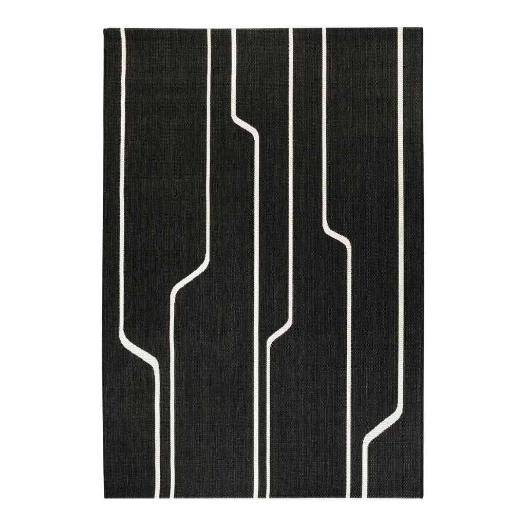 VIVARAISE Damon Tapis extérieur tonnerre - 160 x 230 cm