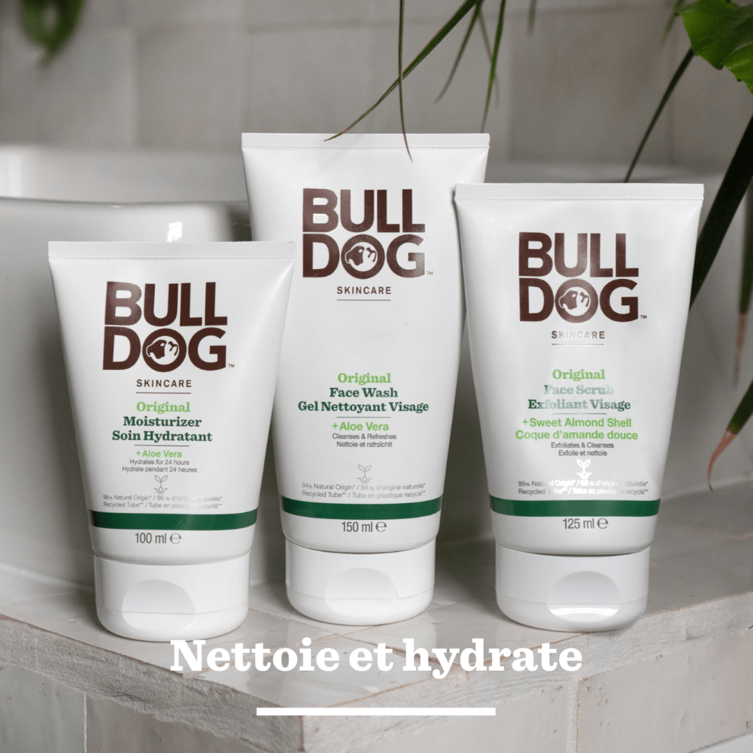 BULLDOG Gel nettoyant original visage 150 ml