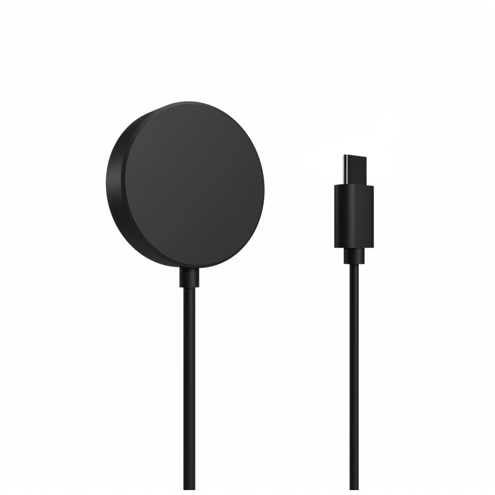 FIXED Câble de charge USB-C pour Samsung Galaxy Watch 3/4/5/6/7/Active/Ultra, noir