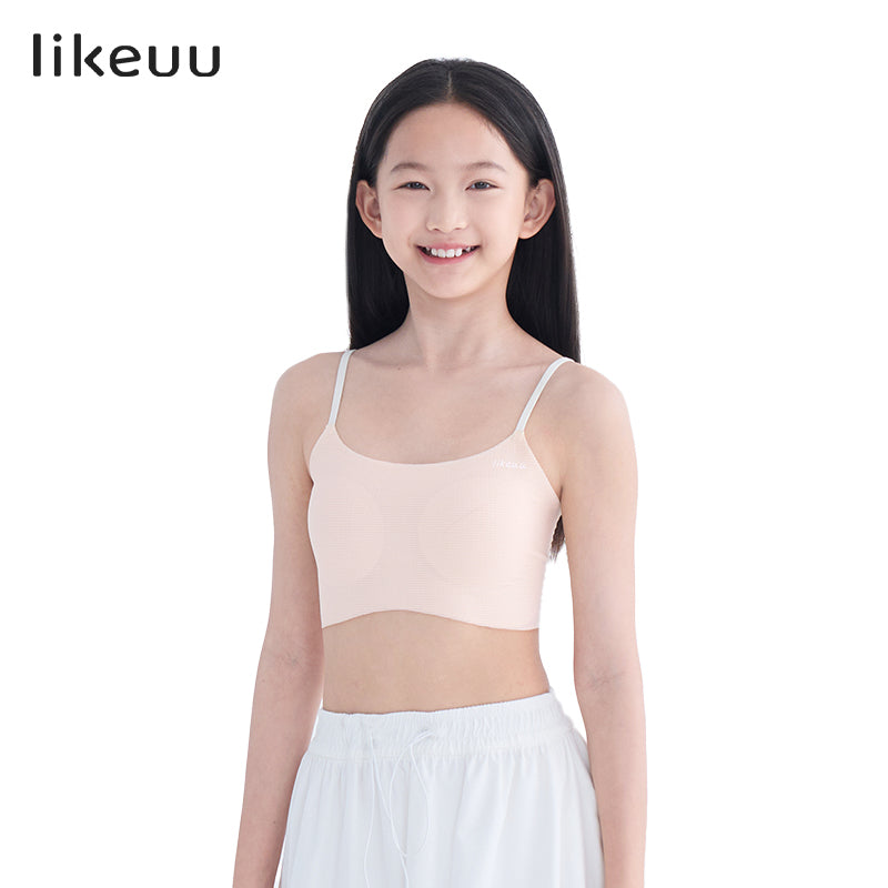 likeuu Soutien-gorge à bretelles fines Brise fraîche - rose clair de l’églantier