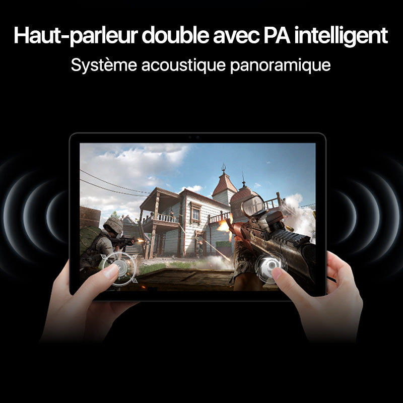 DOOGEE nouvelle tablette Android 15, tablette U11 de 11 pouces, équipée de l’IA Gemini, 16GB+128GB/2TB, batterie 8580mAh, Unisoc T7200, Wi-Fi 5G, prise en charge de Widevine L1, Bluetooth 5.0, appareils photo 13MP+5MP, GPS, OTG, bleu