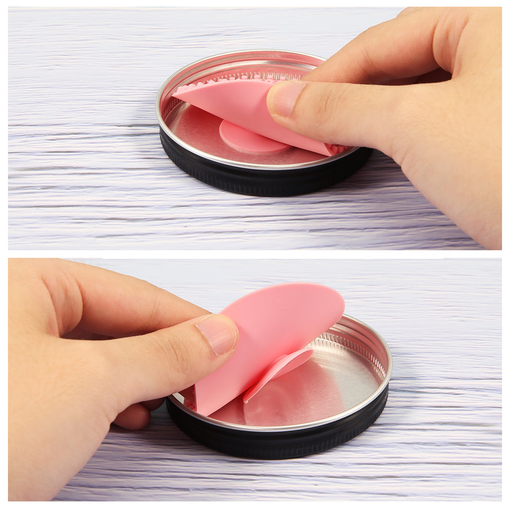 DUcare Kit de nettoyage pour pinceaux de maquillage : Savon nettoyant solide et tampon en silicone - Nettoyage facile des éponges et pinceaux