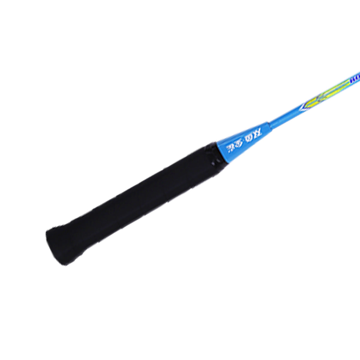 Double Fish JinQue Raquettes de badminton légères et durables Set de doubles Bleu 1308 avec housse, 2 raquettes, volants non inclus