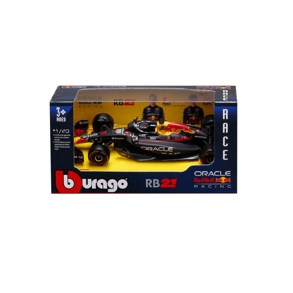 1/43 Bburago Formule 1 Red Bull RB21 Grand Prix du Bahreïn #Verstappen