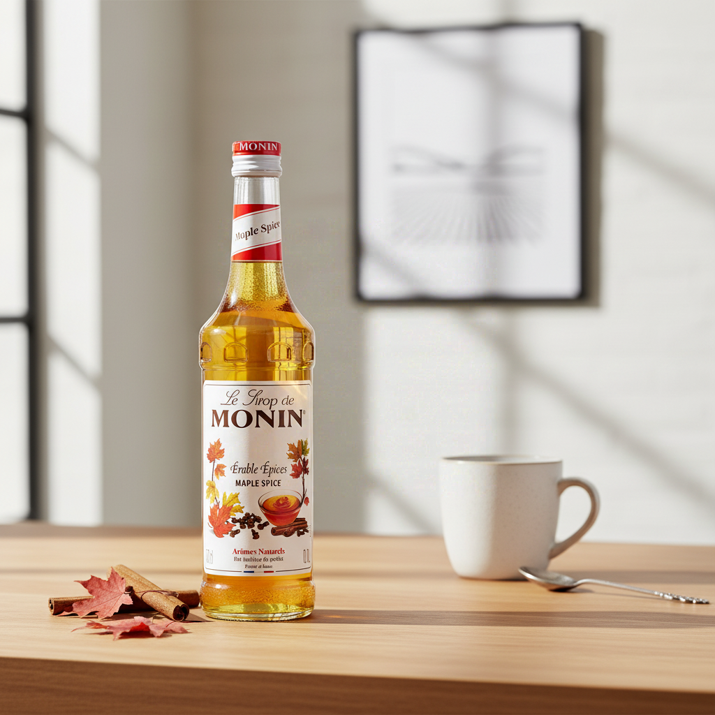 MONIN Sirop saveur érable épices - 700 ml