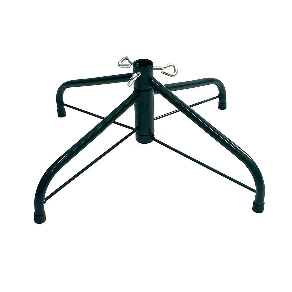 Daisy Darcy Sapin fin vert de 5 ft, Construction enveloppée, Support en métal, Diamètre de 51 cm