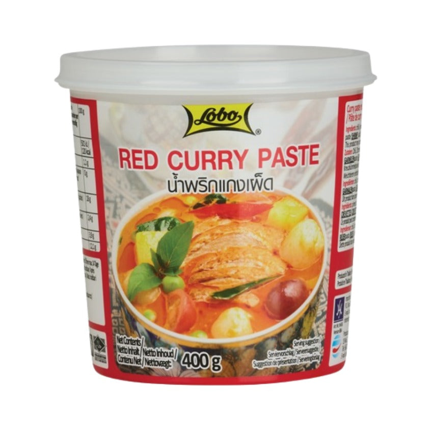 Lobo Pâte de curry rouge 400 g