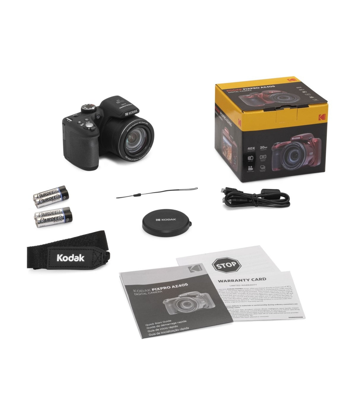 Kodak Appareil photo numérique bridge avec zoom optique 40 x (Noir)