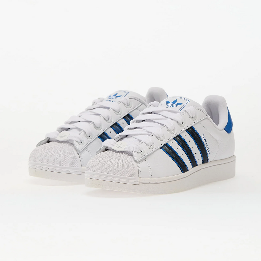 ADIDAS Superstar II Blanc/Bleu