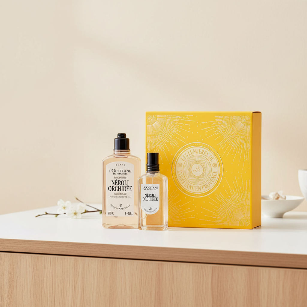 L'OCCITANE en PROVENCE Coffret Néroli Orchidée Eau de Toilette 50 ml + Gel de Douche 250 ml