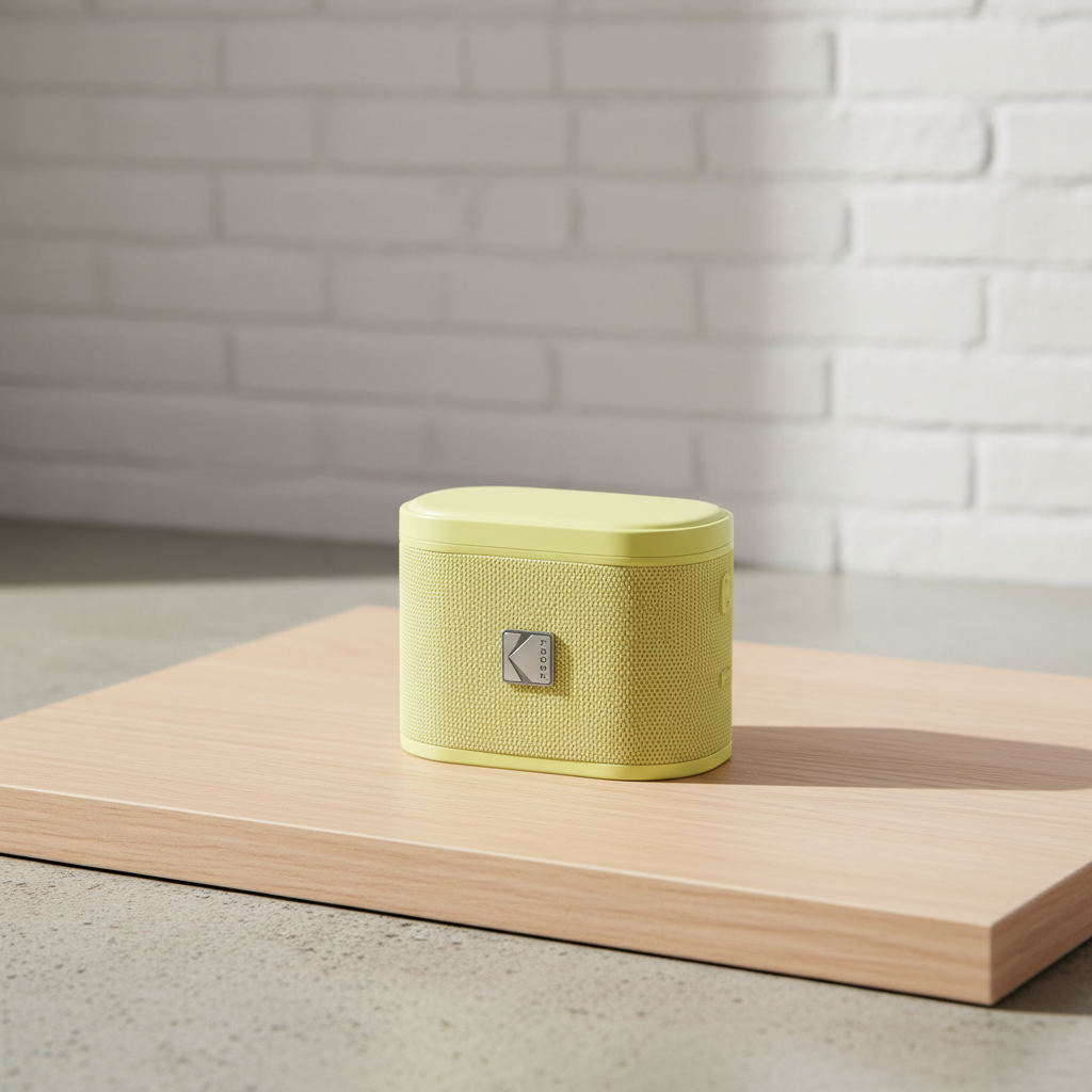 Kodak Soundbrix enceinte Bluetooth jaune