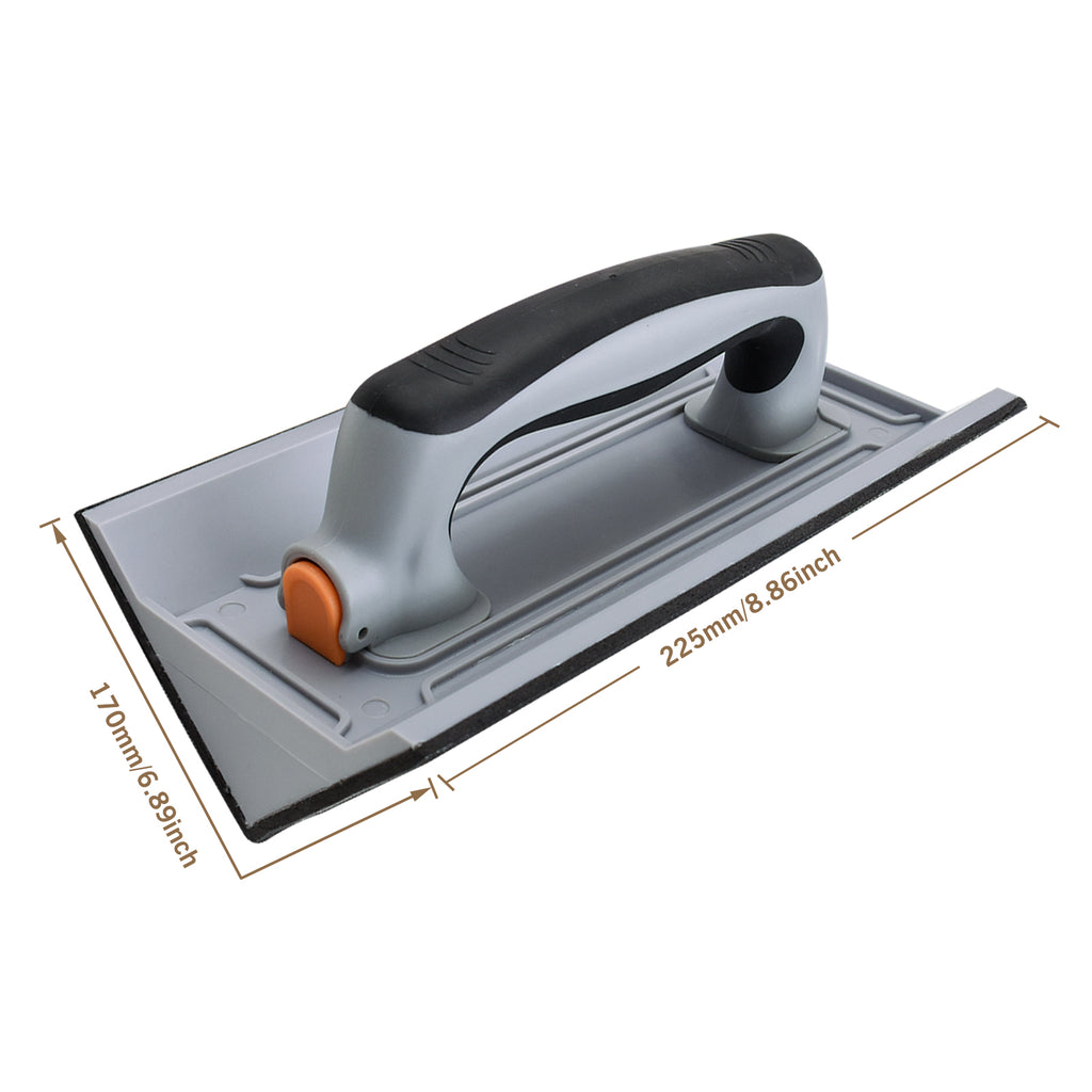 ROLLINGDOG SURFEX Kit d'outils d'angle intérieur 9 pièces, outil de ponçage d'angle pour finition précise des bords de murs, ponçage de plâtre