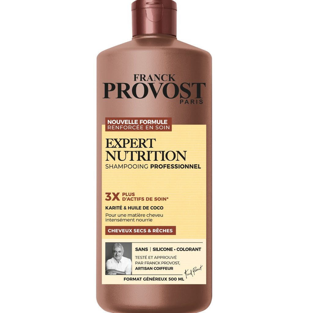 Franck Provost Paris Expert Nutrition Shampooing Nourrissant Professionnel, 500 ml
