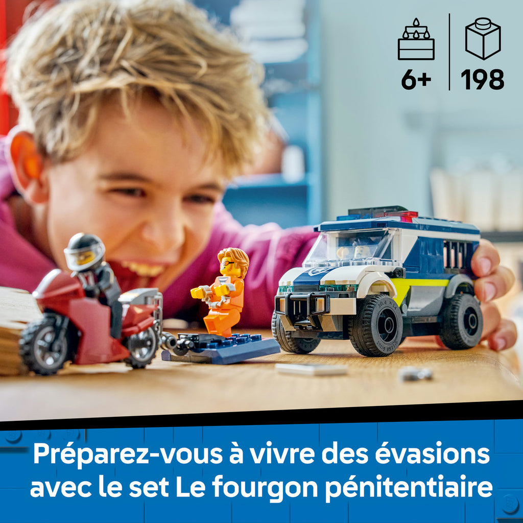 LEGO City 60479 Le fourgon pénitentiaire