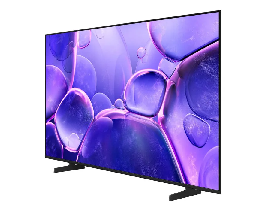 Samsung Crystal UHD 4K U80F Téléviseur LED 50 pouces (125 cm), Processeur Crystal 4K, Design MetalStream, SmartThings, Sécurité Knox, Hub de Jeux, Mise à l'échelle IA, Contenu gratuit, Smart TV IA