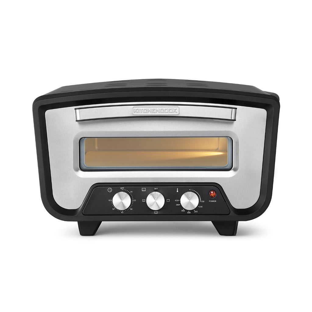 KitchenCook Four à pizza modèle K Pizza Lite, 430 °C, Cuisson express en 3 min, 2200 W