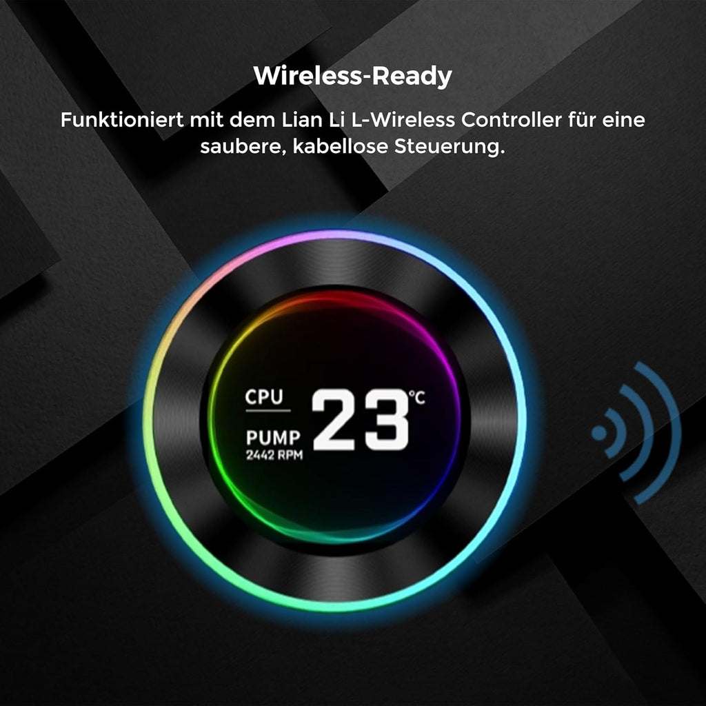 Lian Li HYDROSHIFT II LCD-C 360 TL ARGB - Blanc